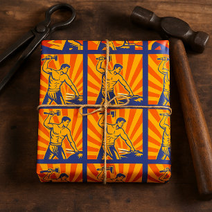 Blacksmith Wrapping Paper