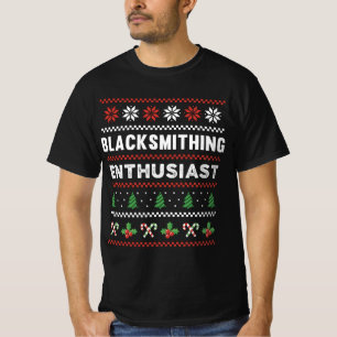 Blacksmithing Enthusiast Ugly Christmas Sweater