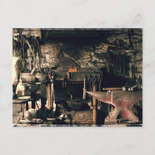 Blacksmiths Office Postcard