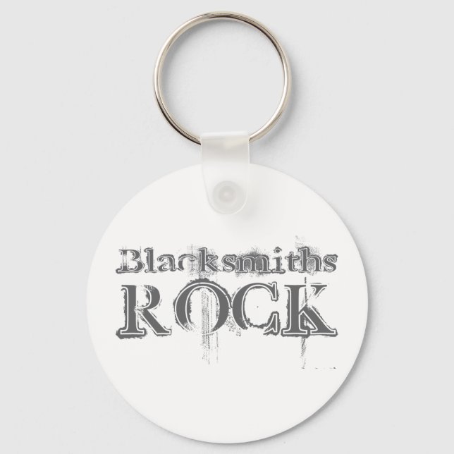 Blacksmiths Rock Key Ring (Front)