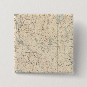 Blackstone, Massachusetts 15 Cm Square Badge