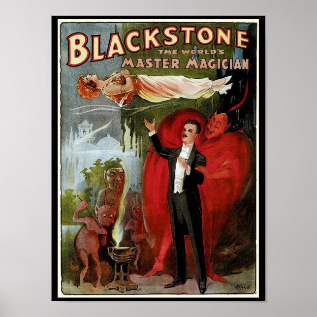 Blackstone Master Magician Poster (Front)