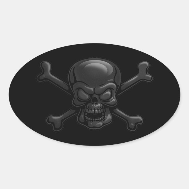 Blackstone Oval Sticker (Front)