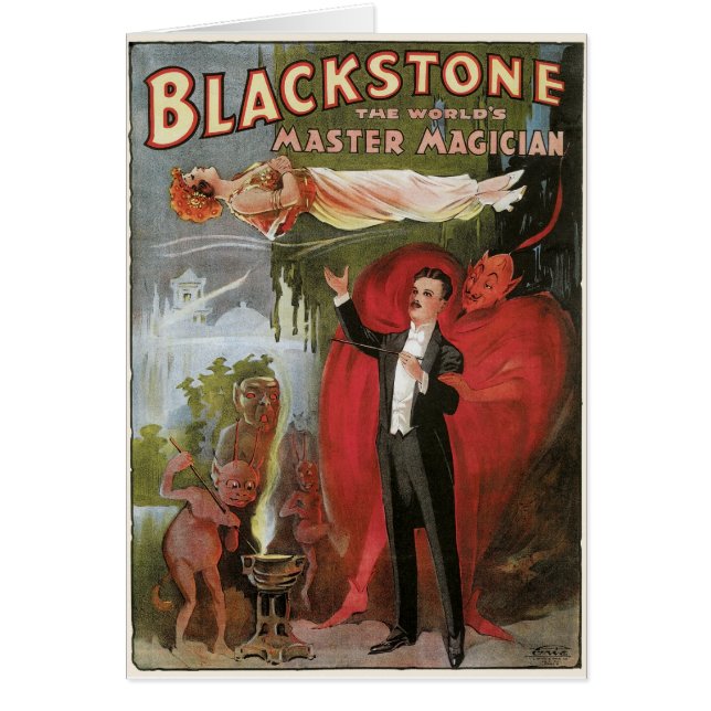 Blackstone, The World's Master Magician, 1934 (Front)