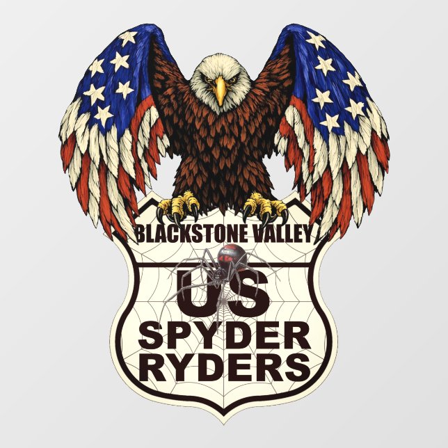 Blackstone Valley Chapter - Decal Eagle Logo (Sheet)