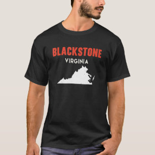 Blackstone Virginia USA State America Travel Virgi T-Shirt