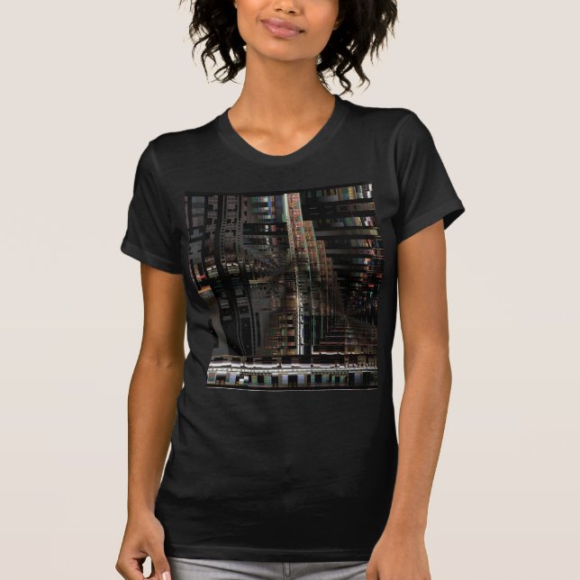 BlackTechnology Circuit Board Electronic Computer. T-Shirt (Front)