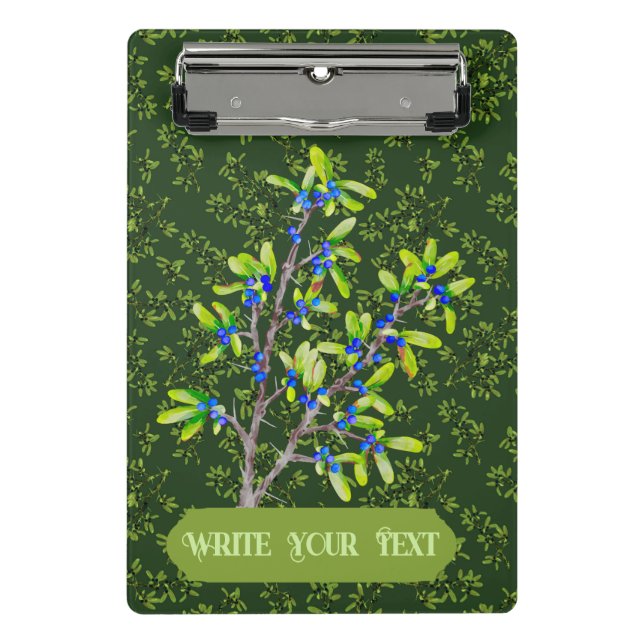 Blackthorn Binder Mini Clipboard (Front)