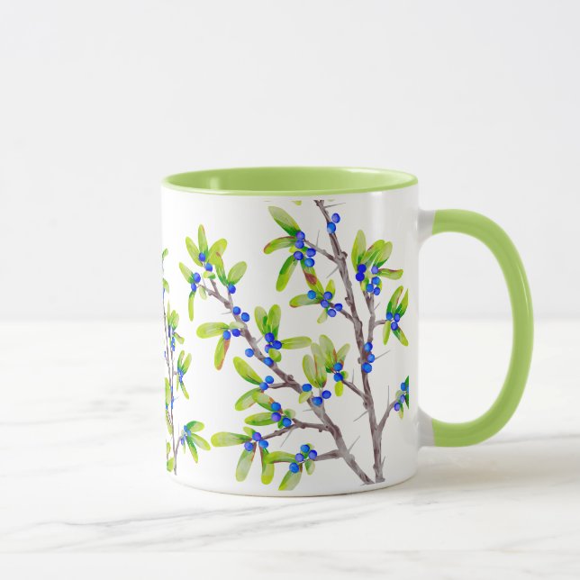 Blackthorn Branches Mug (Right)