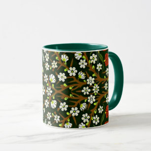 Blackthorn, famous William Morris pattern Mug