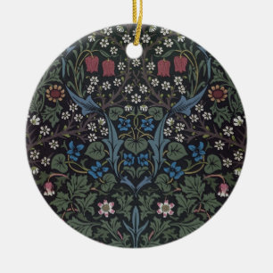 'Blackthorn' wallpaper design, 1892 Ceramic Tree Decoration