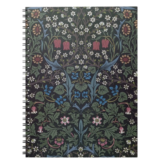 'Blackthorn' wallpaper design, 1892 Notebook (Front)