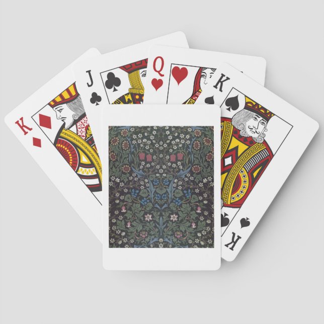 'Blackthorn' wallpaper design, 1892 Playing Cards (Back)