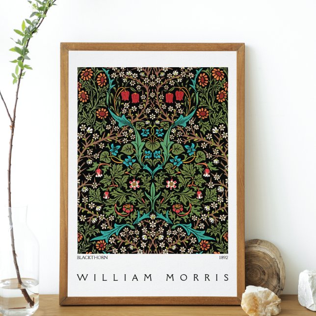 Blackthorn Wildflower Meadow William Morris Poster (Creator Uploaded)