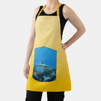 Blacktip Shark, Yap Island - Photographic Design | Apron