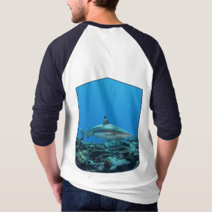 Blacktip Shark, Yap Island - Photographic Design T-Shirt