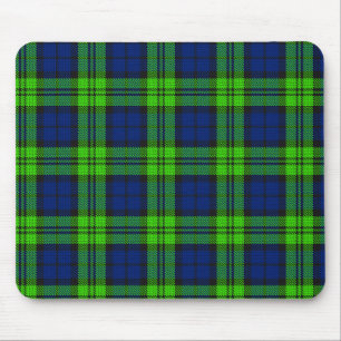 Blackwatch Plaid Tartan Mouse Pad