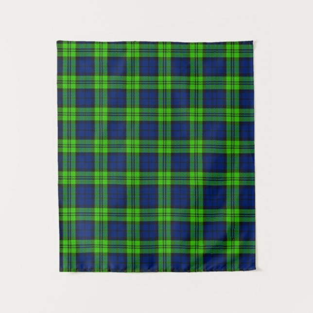 Blackwatch Plaid Tartan Tapestry (Front)