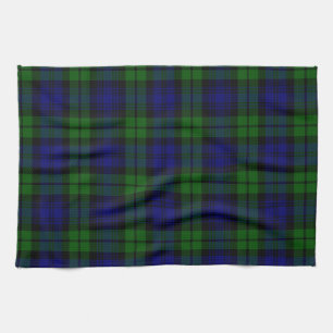 Blackwatch tartan Campbell clan Tea Towel