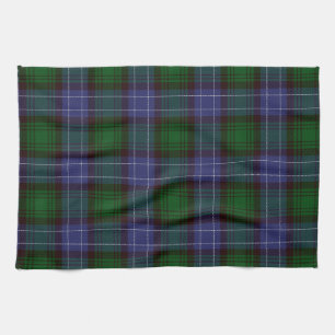 Blackwatch Tartan Clan Pattern Tea Towel