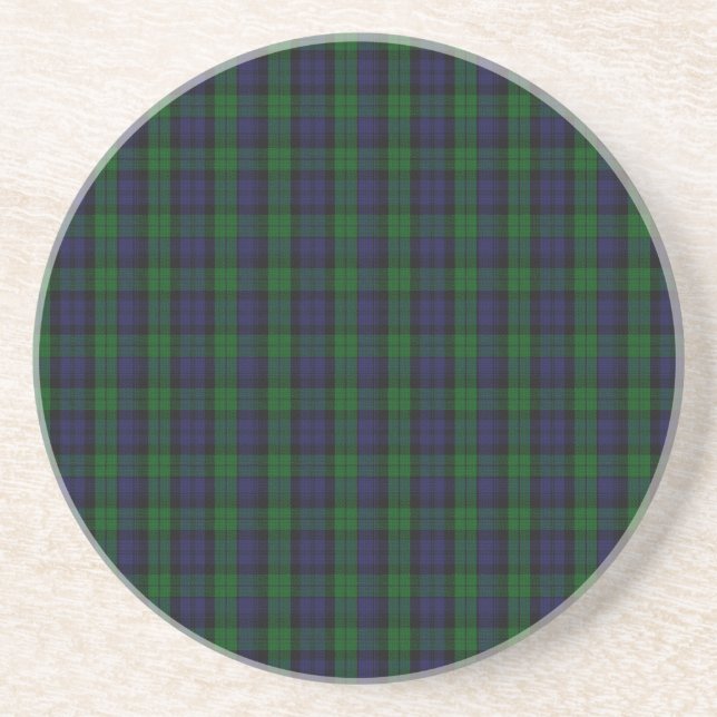 Blackwatch Tartan Coaster (Front)