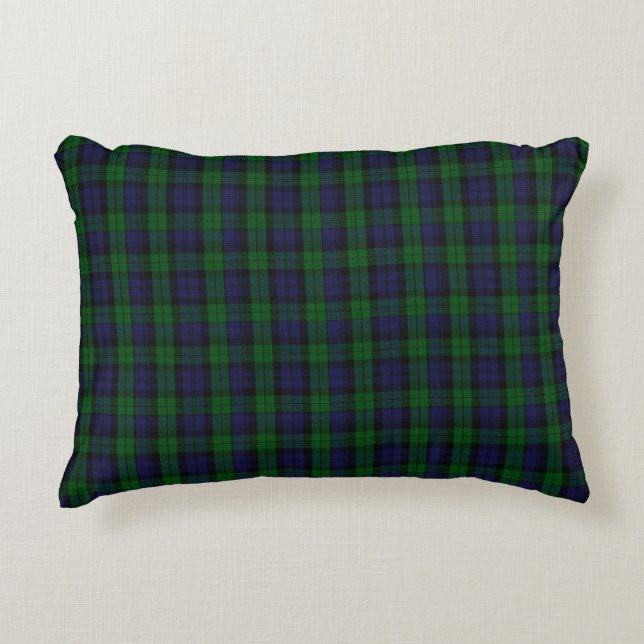 Blackwatch Tartan Decorative Cushion (Front)