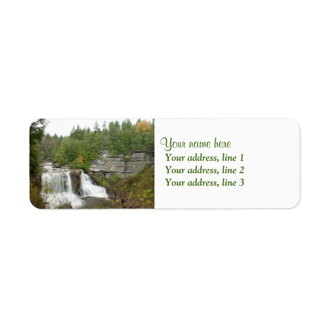 Blackwater Falls Address Labels (Front)