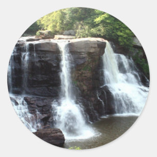 Blackwater Falls Classic Round Sticker