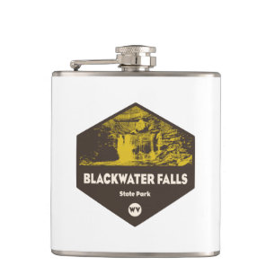 Blackwater Falls State Park West Virginia Hip Flask