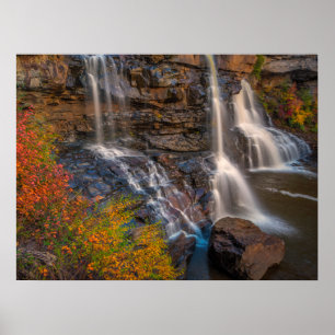 Blackwater Falls State Park   West Virginia Poster