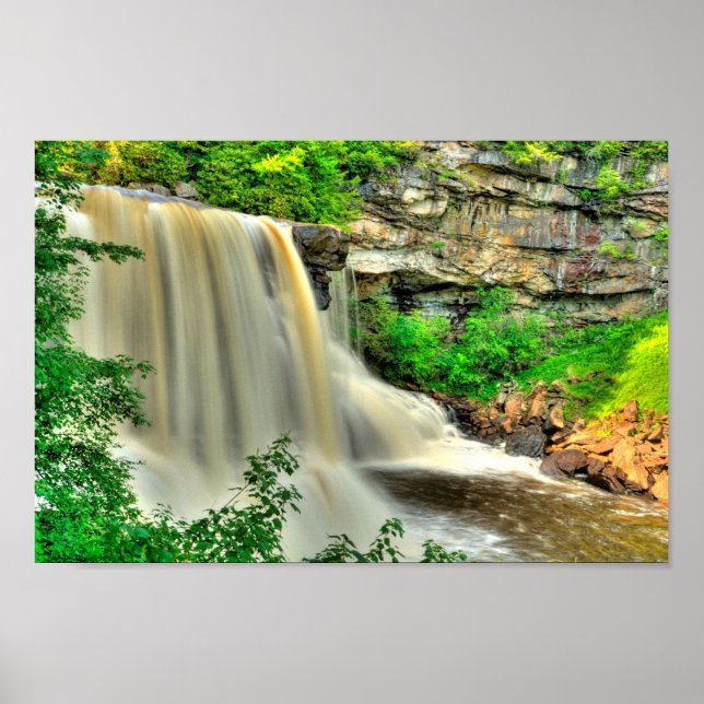 Blackwater Falls, West Virginia. Poster (Front)