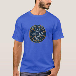 Blackwater River State Park Florida Heraldic Logo T-Shirt