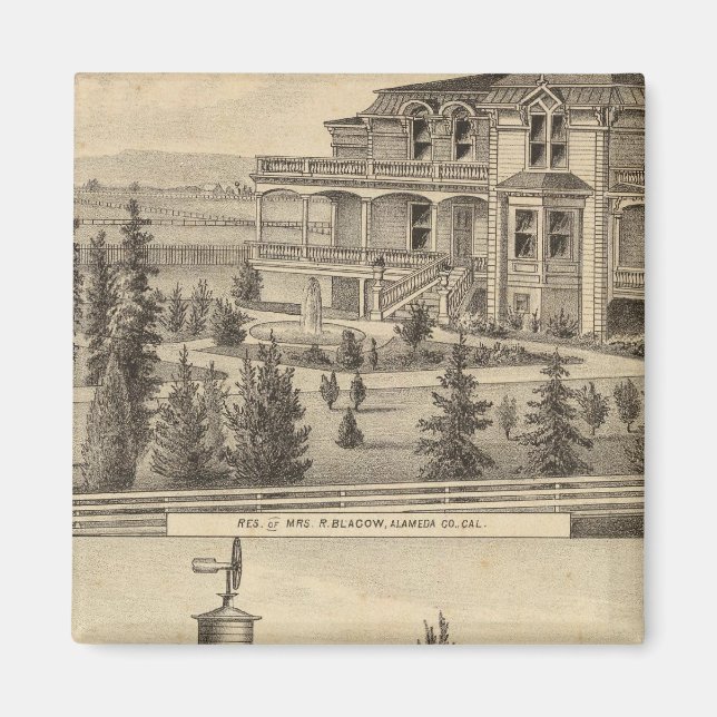 Blacow residence, farm magnet (Front)