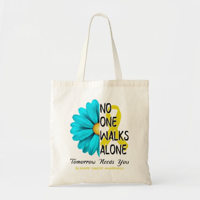 Bladder Cancer Awareness Month Ribbon Gifts Tote Bag (Front)