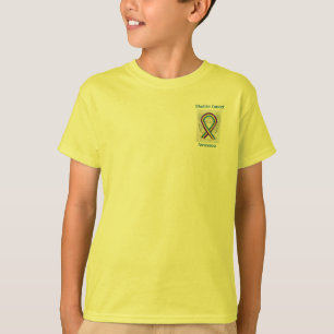 Bladder Cancer Awareness Ribbon Custom Angel Tee