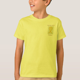 Bladder Cancer Awareness Ribbon Custom Shirts