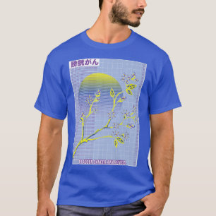 Bladder Cancer Awareness Sakura Cherry Blossom T-Shirt