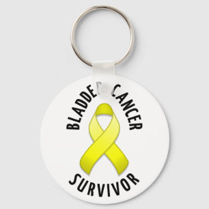 Bladder Cancer Survivor Keychain