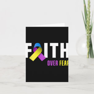 Bladder Cancer Warrior Faith God Bladder Cancer Aw Card