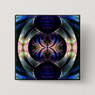 Blade 15 Cm Square Badge