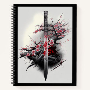 "Blade of Blossoms" Notebook