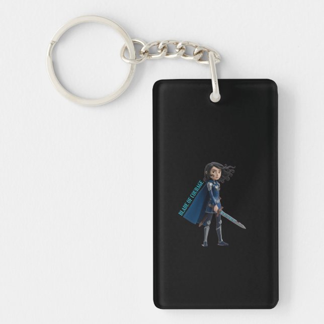 Blade of Courage Key Ring (Front)