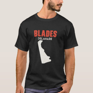 Blades Delaware USA State America Travel Delawarea T-Shirt
