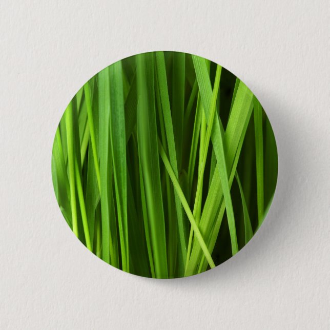 Blades of Grass 6 Cm Round Badge (Front)