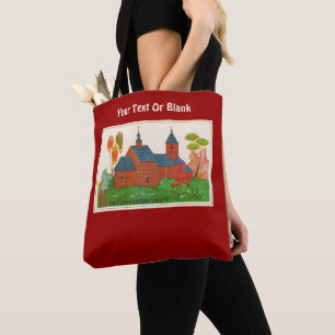 Blagoveshchenskoye Wood Russian Church Tote Bag