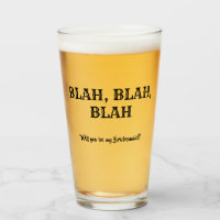 Blah Blah - Funny Bridesmaid Proposal