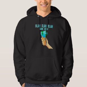 Blah Blah Game Over Melting Earth Ice Cream Global Hoodie