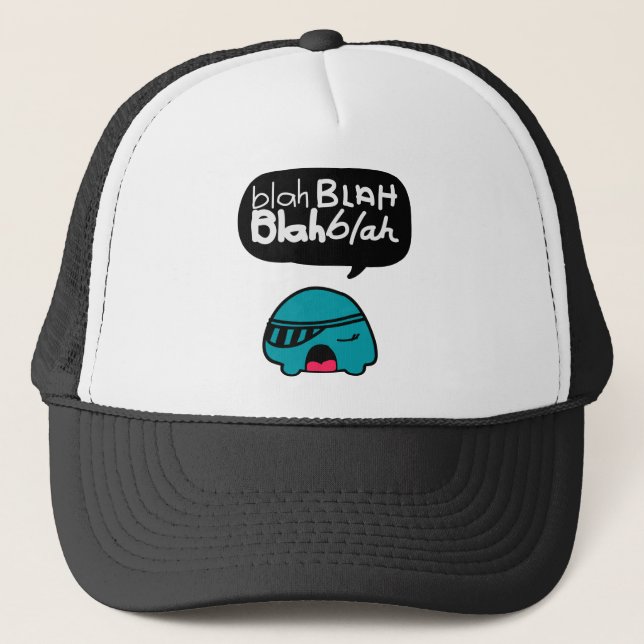 Blah Blah Trucker Hat (Front)