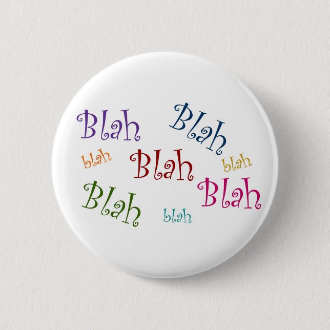 Blah button (Front)