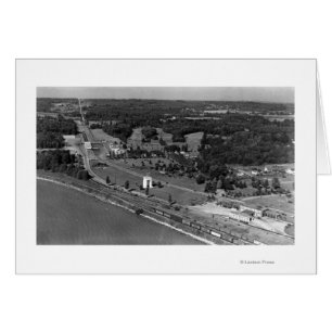 Blaine, WA Birds Eye View and Int. Peace Arch